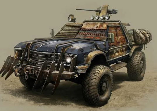 post apocalyptic vehicles